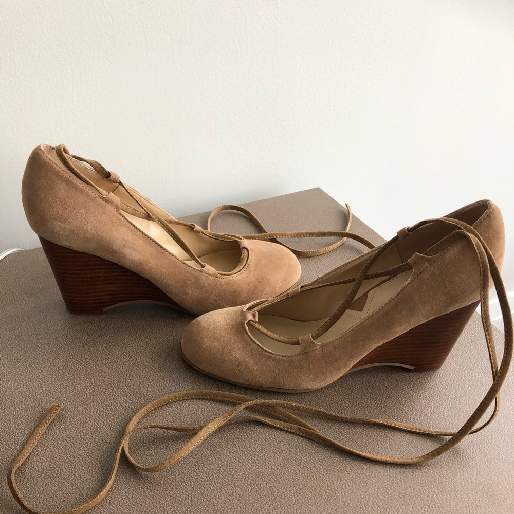 Suede shoes